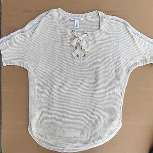 White House Black Market short sleeve sweater